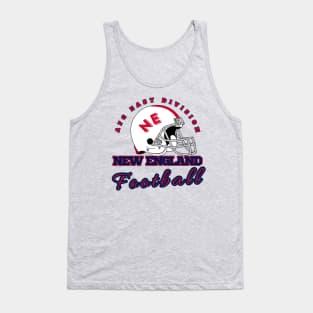 New England Football Vintage Style Tank Top